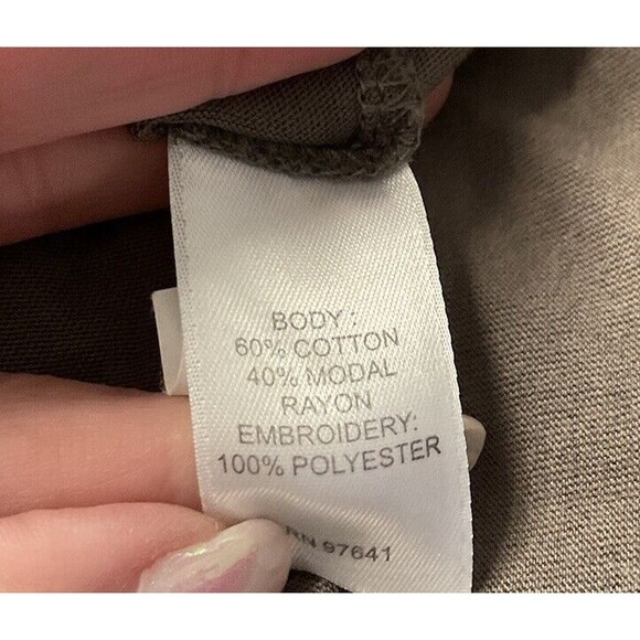 J. Jill Tunic Top Women’s Large. Olive Green. LTOP859 - Picture 5 of 5